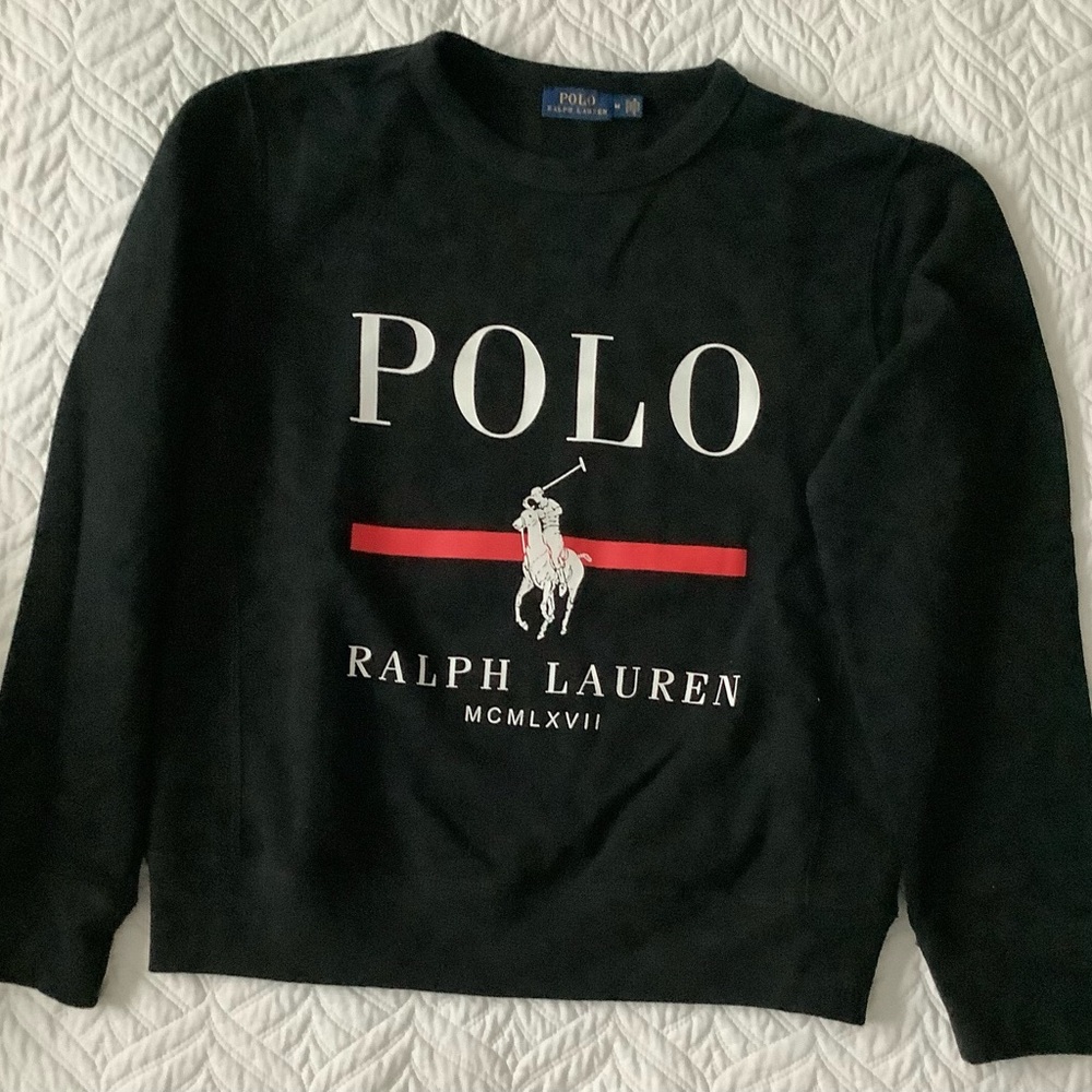 Polo by Ralph Lauren Black Sweatshirt